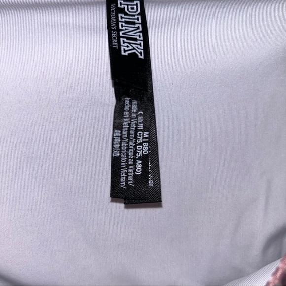 PINK Victoria’s Secret Bikini Bottom Swim Ribbed High Leg High Waisted Mini - Picture 10 of 10